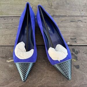 Sergio Rossi Elegant Blue flats